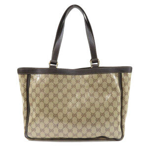 Gucci Crystal Handbag Leather GG